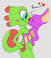 Laylee’s surprise kiss