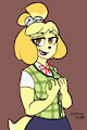 Old drawing of Isabelle. by LemonDude