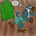 Diapered Farting Wusky by RhythmCHusky94