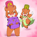 Shrine guardian lion-dogs