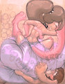 King - Espeon Kim Smooshing the Flo (Messy)
