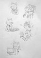 Page Turner Sketches