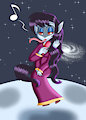 Lunette Brushing Her Hair