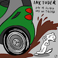 Inktober days 19-20: Sling and Tread by FerretWilliams