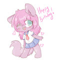 Birthday gift! by PeachyQT3dot14
