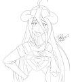 Inktober 22nd - Albedo by ThatMarchingBunny