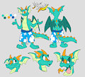 Victor Sizzle ref sheet by Foxlover91