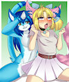 Annie & Cyan by Gimnie