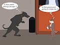 When greyhound meets bunny