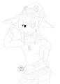 Inktober 23rd - Megumin by ThatMarchingBunny