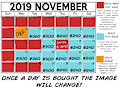 November Stream days for Sale!