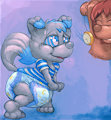 Sparkypup - Hypno Wolfo by OverFlo207