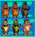 Freddy Fazbear [ original line ]