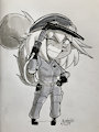 Inktober 26: Ghostbuster Sonia