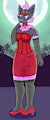 Halloween vampire girl Zabrina by AFC