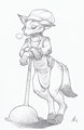 Sleepy baker fox by CrestfallenArtist