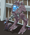 Comm SolariaDarkFox: MZ-972 Shinobu Roadstriker