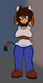 Fem-mod cow