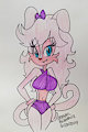 Monike with her bikini(Art by Kova360) by ZzBluSniper21zZ