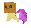 Chibi Paperbag by CosmicXLight