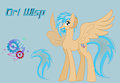 Snowfirecat's Rilacorn OC: Ori Wisp by CosmicXLight