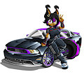 Commission 3 for XxPurpleHedigeXx by CaptRicoSakara