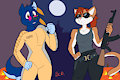 Halloween 2019: Liberty and Amber!