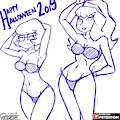 HALLOWEEN 2019 - VILMA AND DAPHNE - RS by Peterson