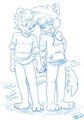 Pantless love by RokukeShiba