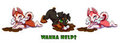 Dirty Dogs T-Shirt Design: Burying My Bone