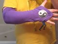 Renamon gauntlet by Hippiemouse