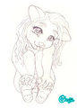 W.I.P. Corgi Girl by Ocesome