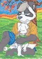 Napping by Furry JadeFox