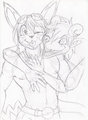 friendly hug
