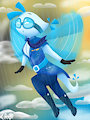 Windy in the rain by Cinnamonroll69