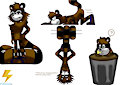 New OC: Scraps the Long-Tailed Raccoon