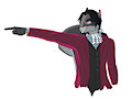 Johnny Dressed as Miles Edgeworth