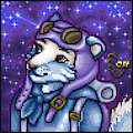 Pixel Portrait - Club Nimbus - Anthro Squirrel (?)