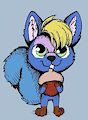 Trevor Blue Squirrel 6 A