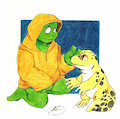 Mikey and mutant by GraveFlowers