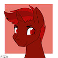 Unicorn Headshot by dragonleo