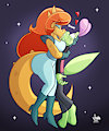 Cosmic french kissin'
