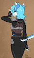 Light Armour MkII salute by fluffKevlar