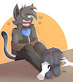 Commission: A bit tied