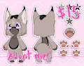 Chibi Adoptable with simple refsheet