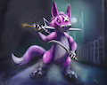 Late Night Brawler by YamaDoruX