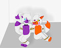 Freddina and Manglina Tied Up [Jovany249 D.A + F.A]