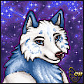 Pixel Portrait - Club Nimbus - Wolven (♀) by tacoma