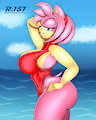 Amy Rose Swimsuit by Renegade157