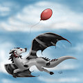 Tsaayaa and balloon